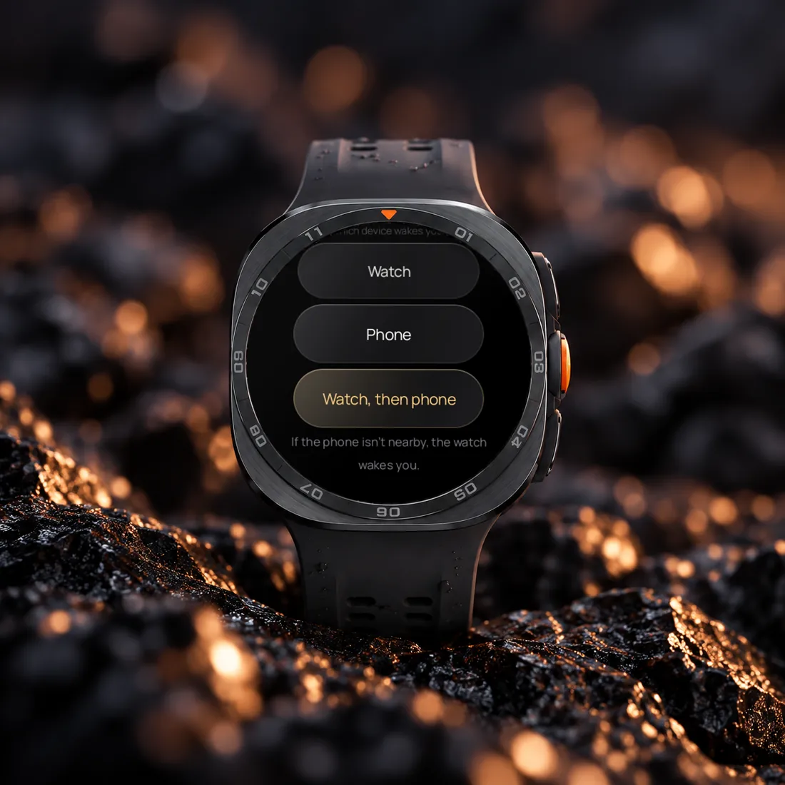 Galaxy Watch Ultra: vali, milline seade sind äratab
